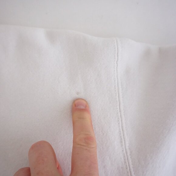 Vintage Lee White March of Dimes Wonder Walk Embroidered Graphic Sweatshirt XL - Picture 7 of 11